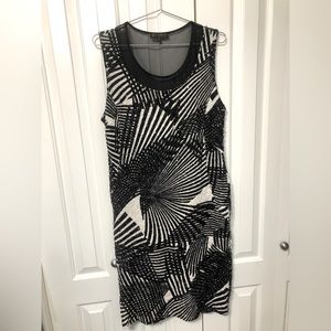 Picadilly Fashions black and white dress